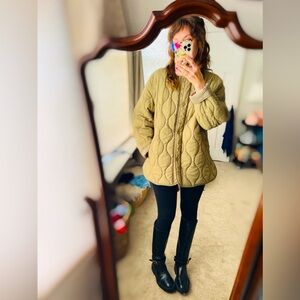 SOLD - H&M Quilted Spring Jacket
